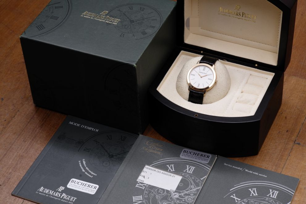 Audemars Piguet Jules Ref. 15093OR Ultra-Thin Rose Gold Full set