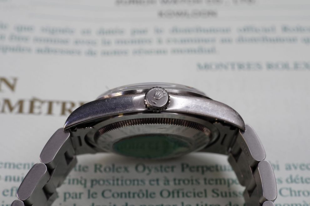 Rolex Explorer 36 Ref. 14270 Tritium dial green sticker with warranty