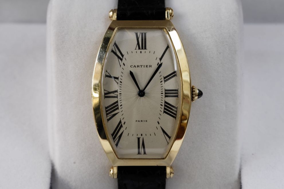 Cartier Tonneau Cintree Paris XL Yellow Gold 18kt