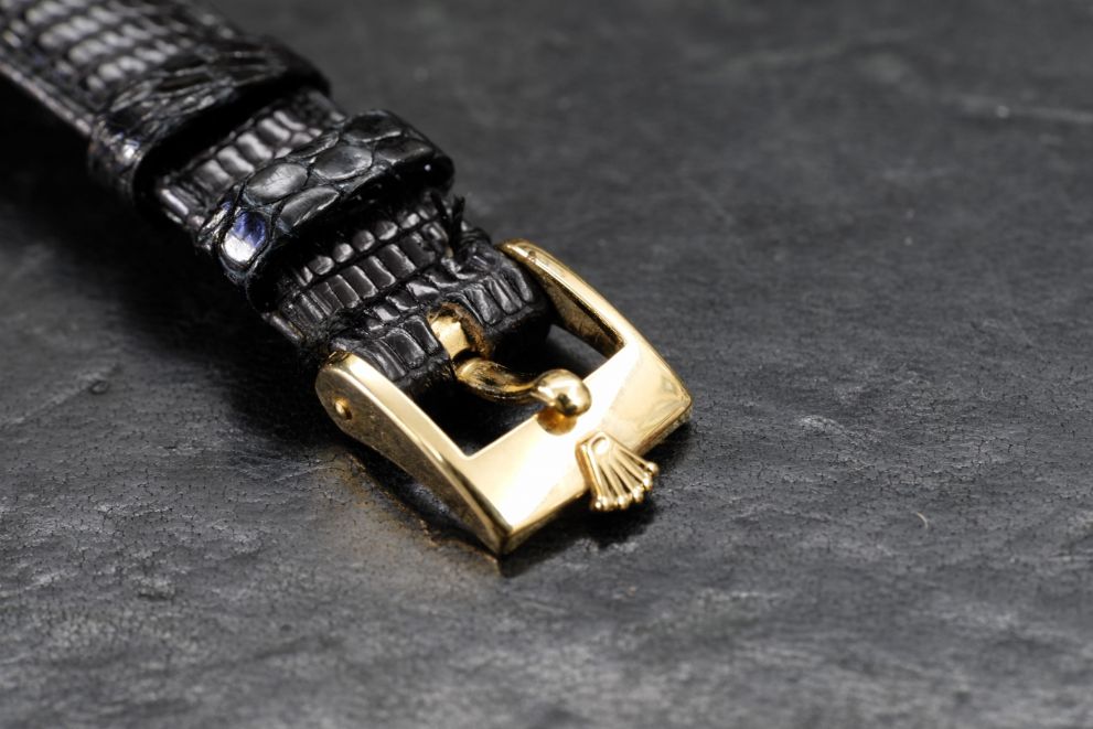 Rolex Lady Datejust Onyx original stone dial - yellow gold - RARE