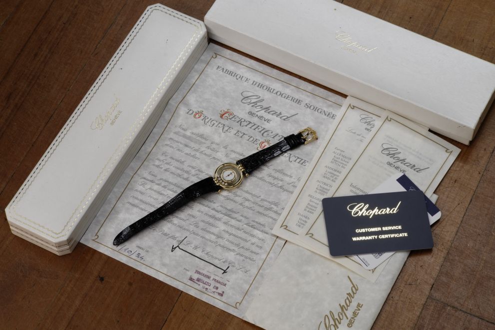 Chopard Happy Diamonds Lady yellow gold full set b/p - oro giallo