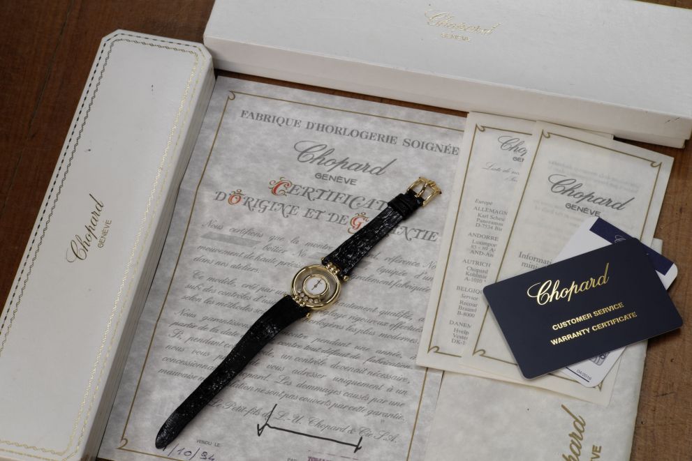 Chopard Happy Diamonds Lady yellow gold full set b/p - oro giallo