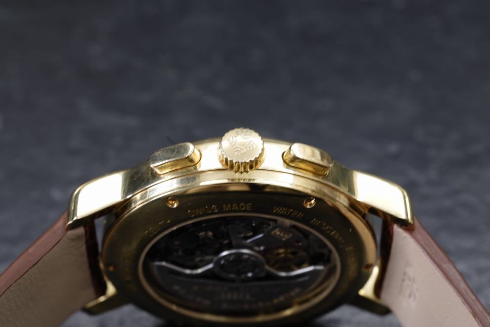 Zenith El Primero Chronomaster Moon Phases Calendar Yellow Gold