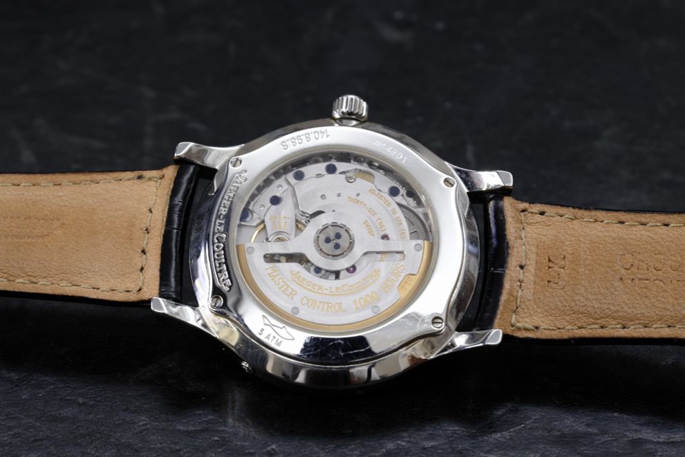 Jaeger-LeCoultre Calendar Moon Phases Black Glossy dial