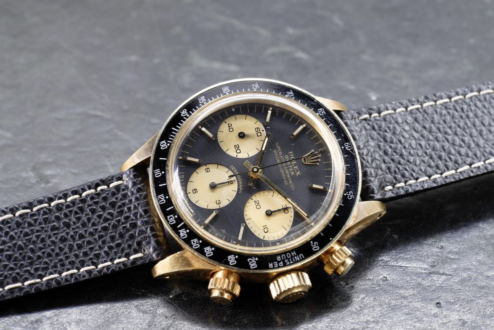 Rolex Daytona 6263 14Kt Yellow Gold Sigma dial