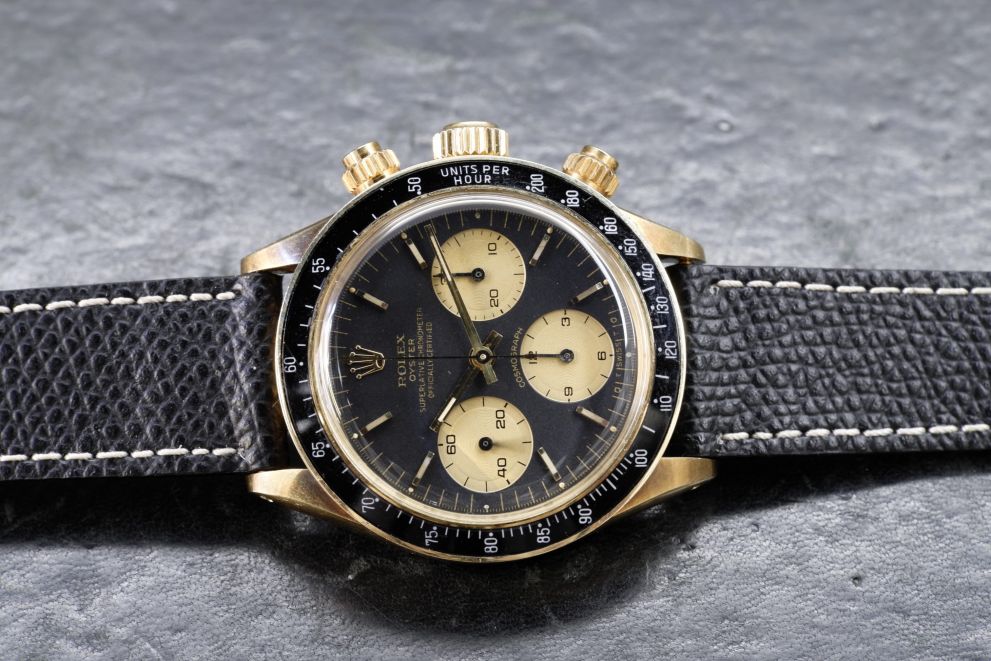 Rolex Daytona 6263 14Kt Yellow Gold Sigma dial