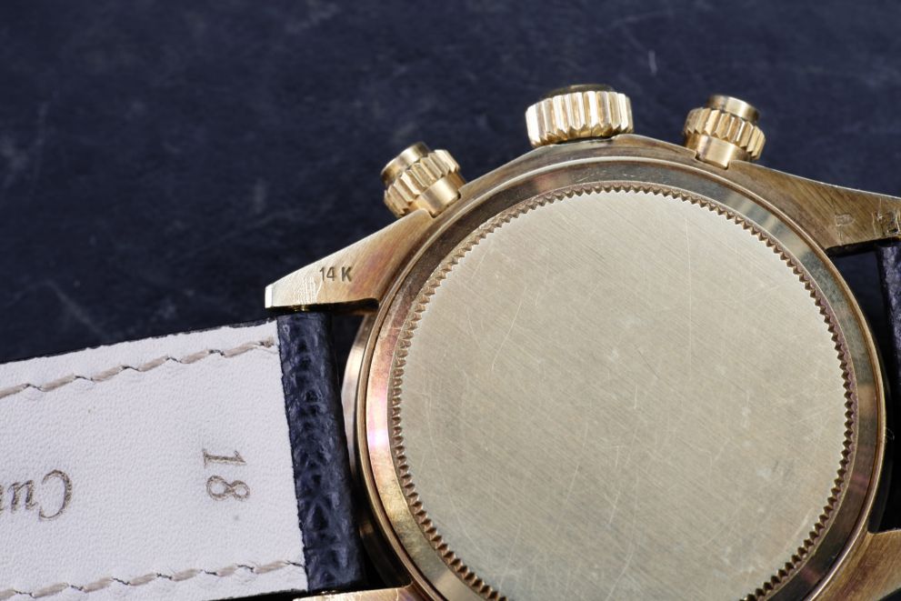 Rolex Daytona 6263 14Kt Yellow Gold Sigma dial