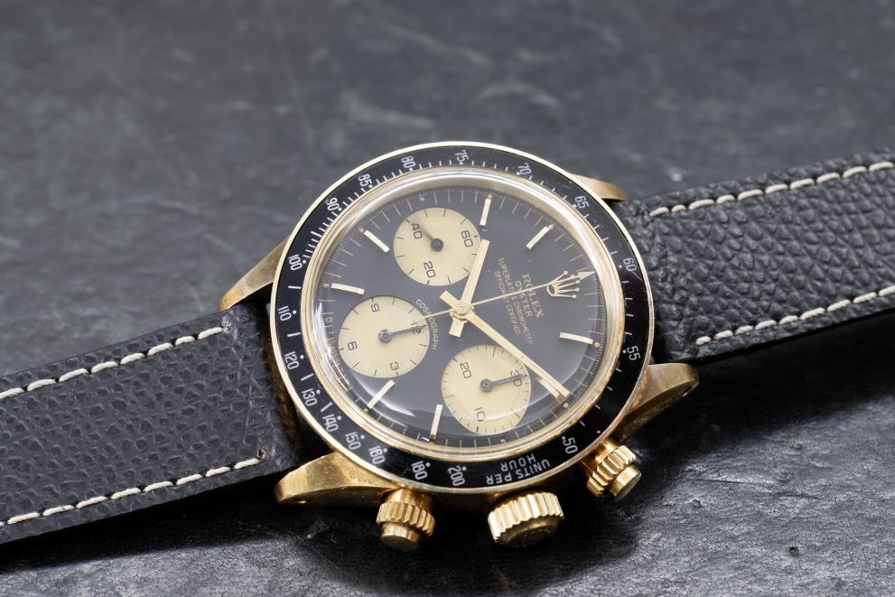 Rolex Daytona 6263 14Kt Yellow Gold Sigma dial