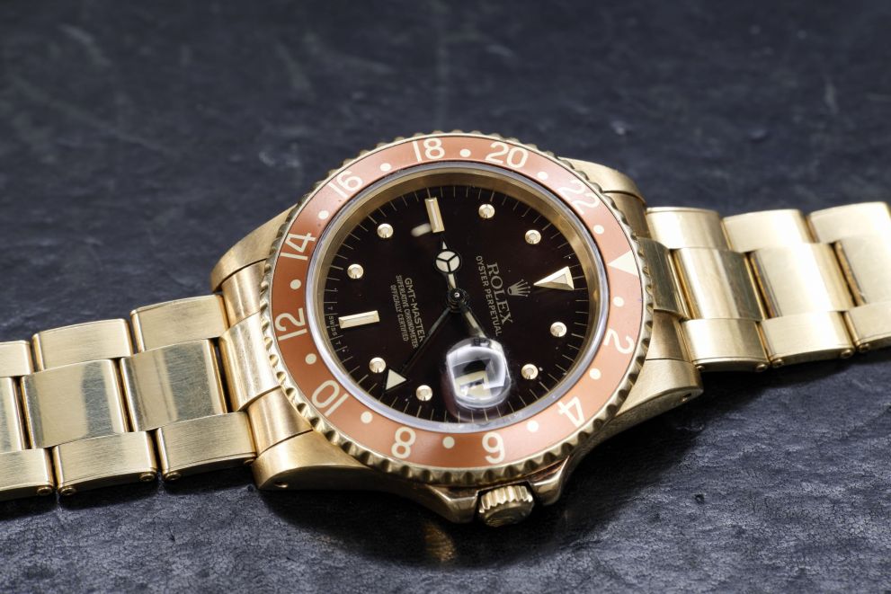 Rolex Gmt-Master Ref. 16758 "Tiger Eye" Unpolished Full Links
