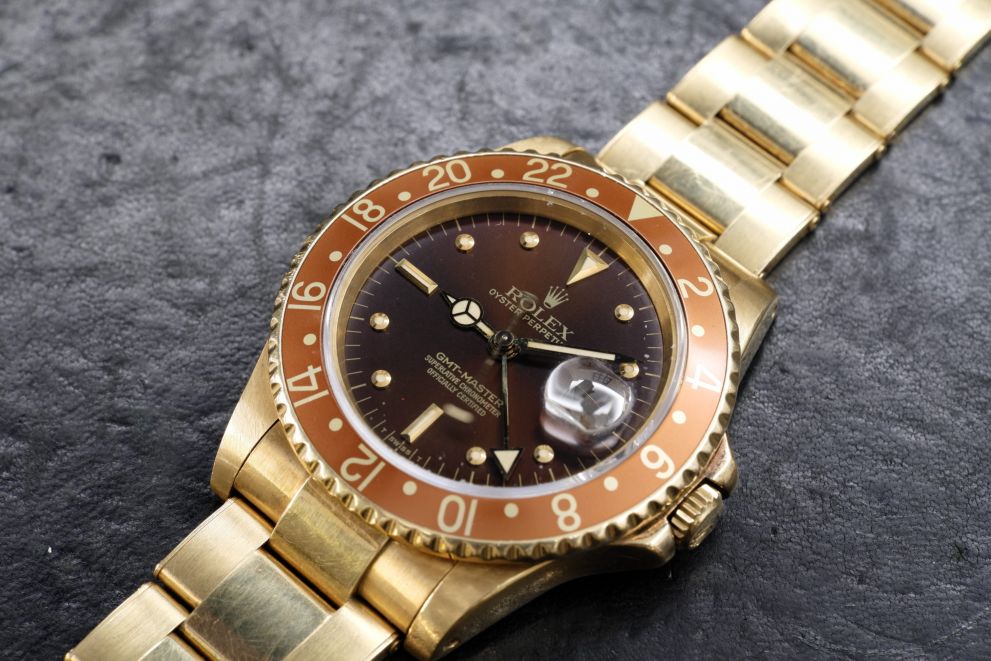 Rolex Gmt-Master Ref. 16758 "Tiger Eye" Unpolished Full Links