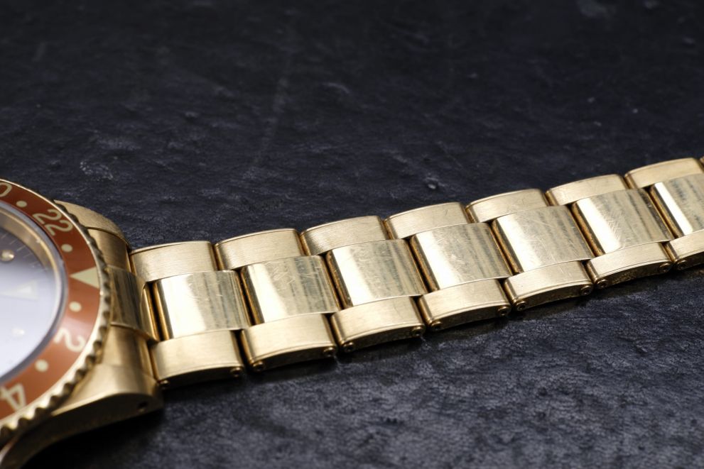 Rolex Gmt-Master Ref. 16758 "Tiger Eye" Unpolished Full Links