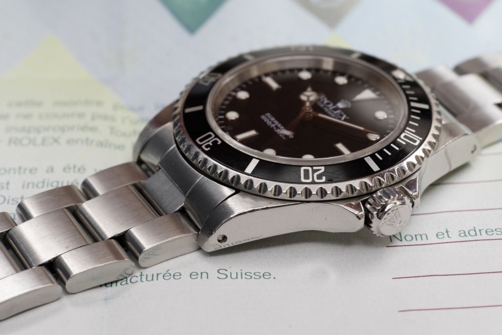 Rolex Submariner NO date Ref. 14060M F serie with papers & TAG