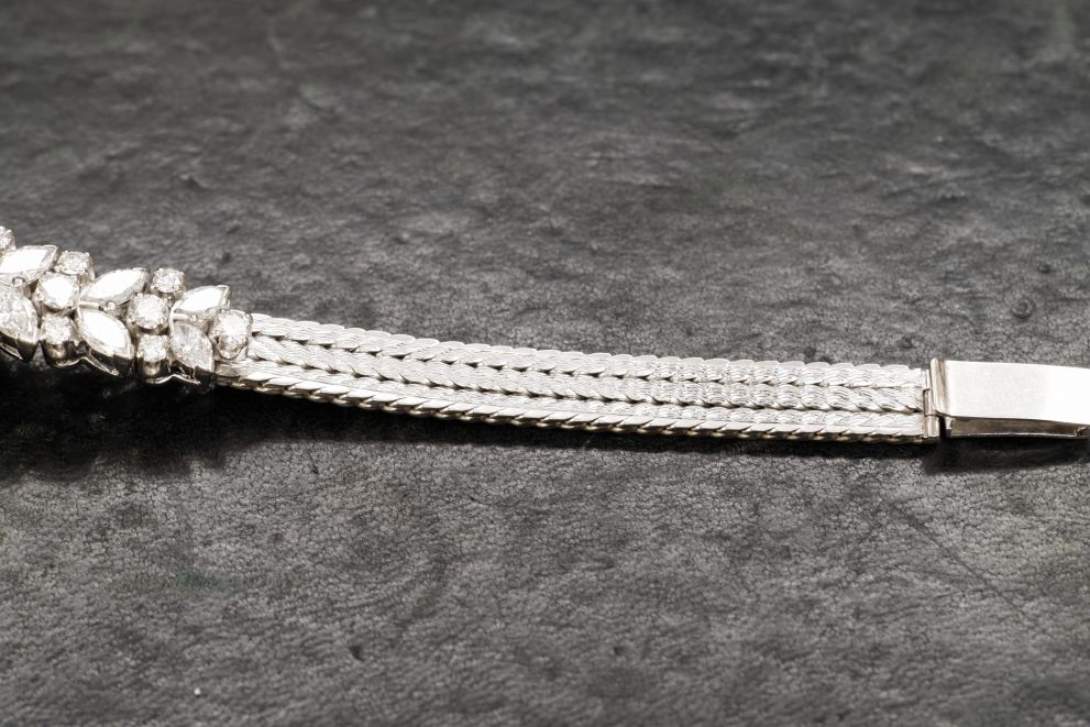 Piaget Lady white gold 18kt diamonds vintage