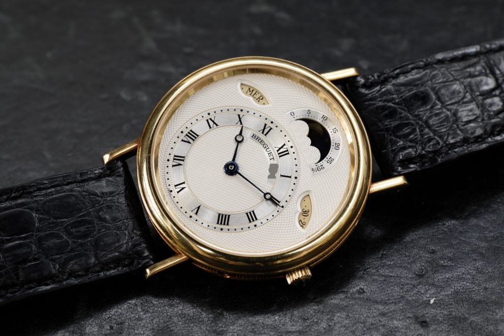 Breguet Classic Ref. 3330 Moonphase Calendar Yellow Gold 18kt
