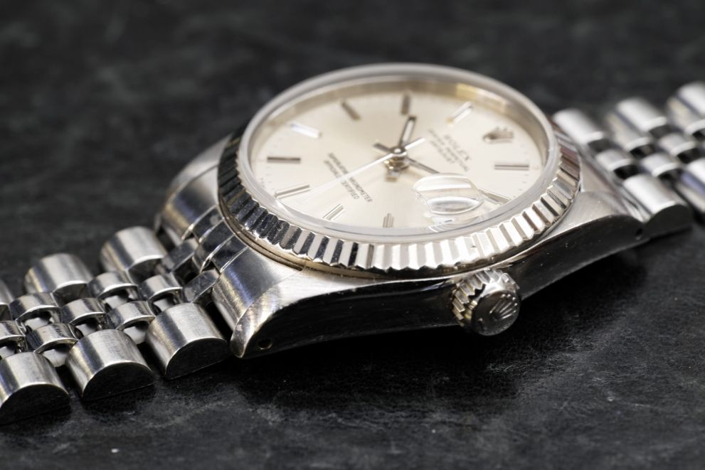 Rolex Datejust 31 Ref. 68274 Medium White Gold bezel