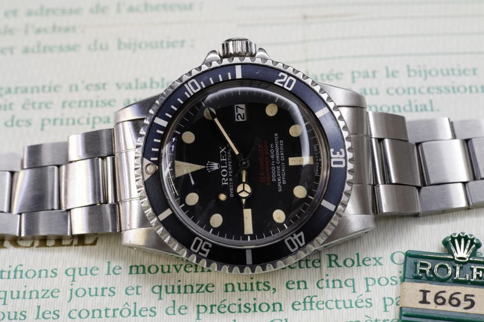 Rolex Sea-Dweller Ref. 1665 DRSD MK3 Brown dial - Full set