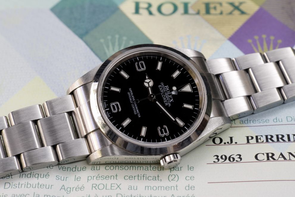 Rolex Explorer Ref. 114270 Full set