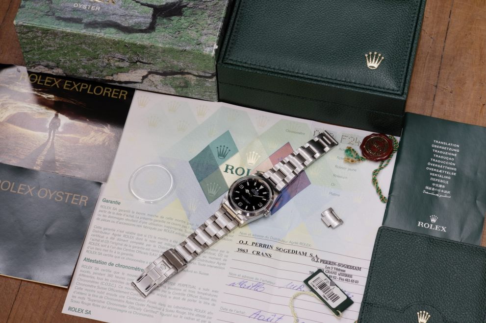 Rolex Explorer Ref. 114270 Full set