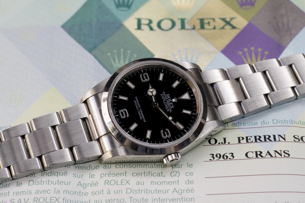 Rolex Explorer Ref. 114270 Full set
