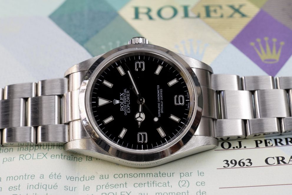 Rolex Explorer Ref. 114270 Full set