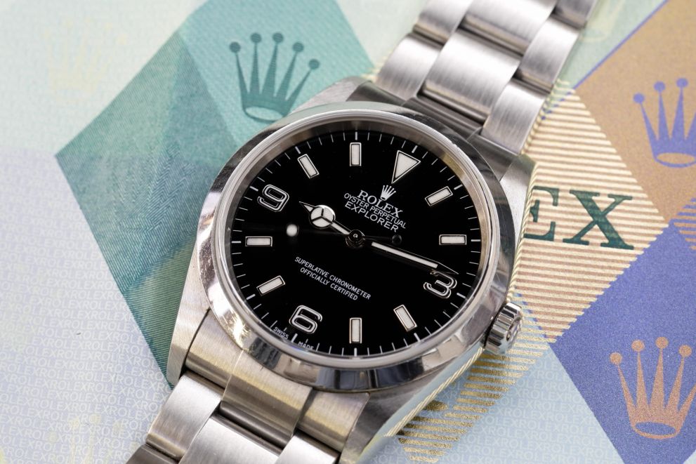 Rolex Explorer Ref. 114270 Full set