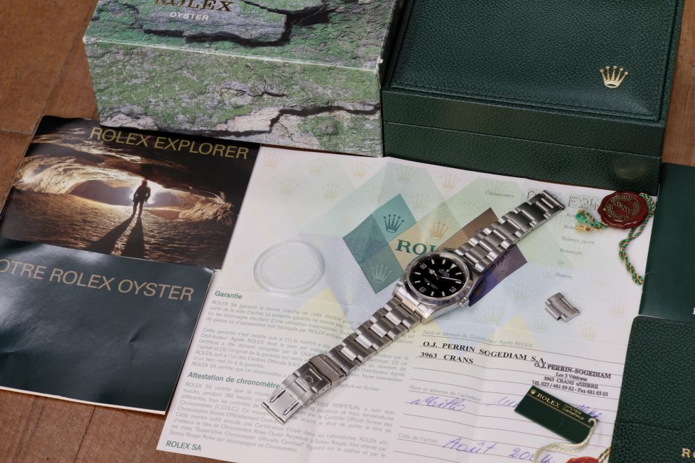 Rolex Explorer Ref. 114270 Full set