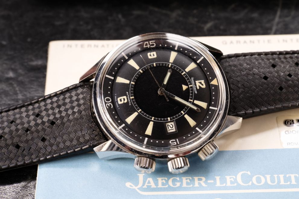 Jaeger-LeCoultre Polaris E859 Vintage Diver Alarm - Full set b/p