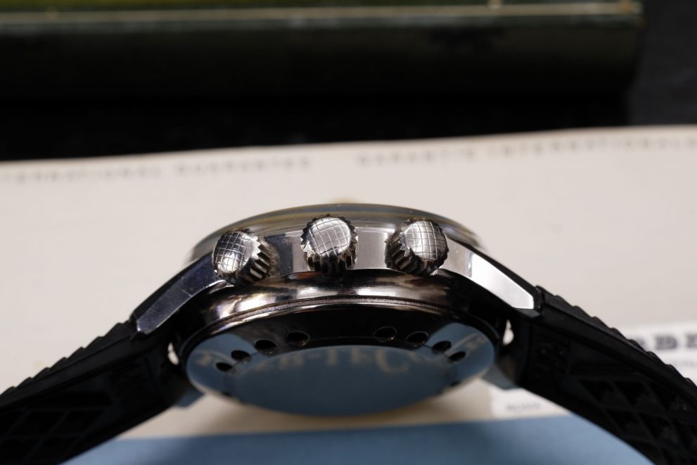 Jaeger-LeCoultre Polaris E859 Vintage Diver Alarm - Full set b/p