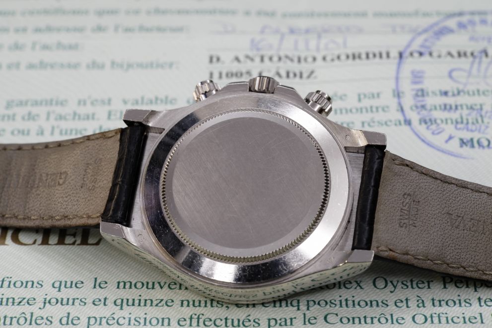 Rolex Daytona Ref. 116519 White Gold P serie MK1 Slim hands with papers