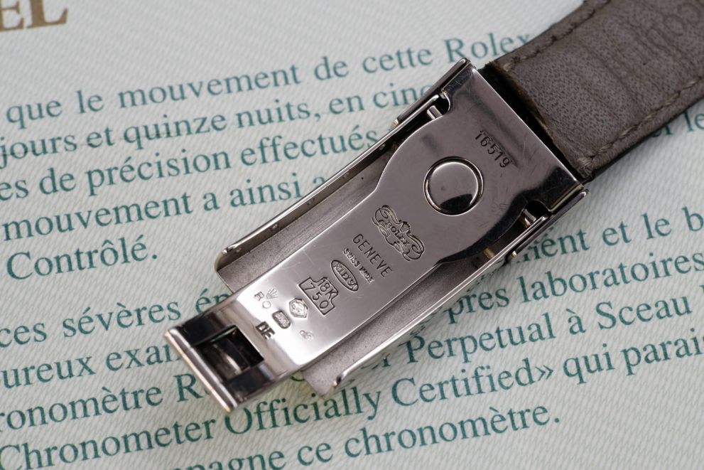 Rolex Daytona Ref. 116519 White Gold P serie MK1 Slim hands with papers