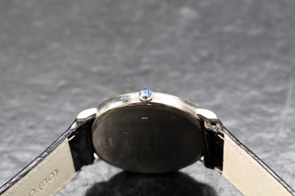 Piaget Classique Ref. 9048 White gold 18kt Acier soleil dial