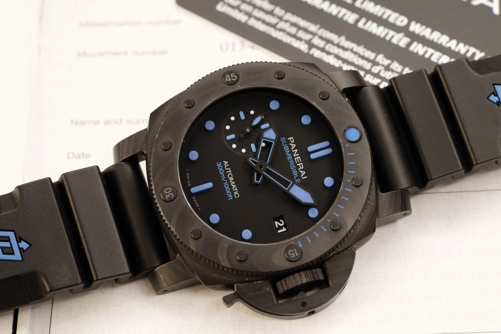 Panerai Submersible 42 Carbotech Full set b/p