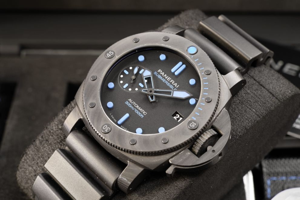 Panerai Submersible 42 Carbotech Full set b/p