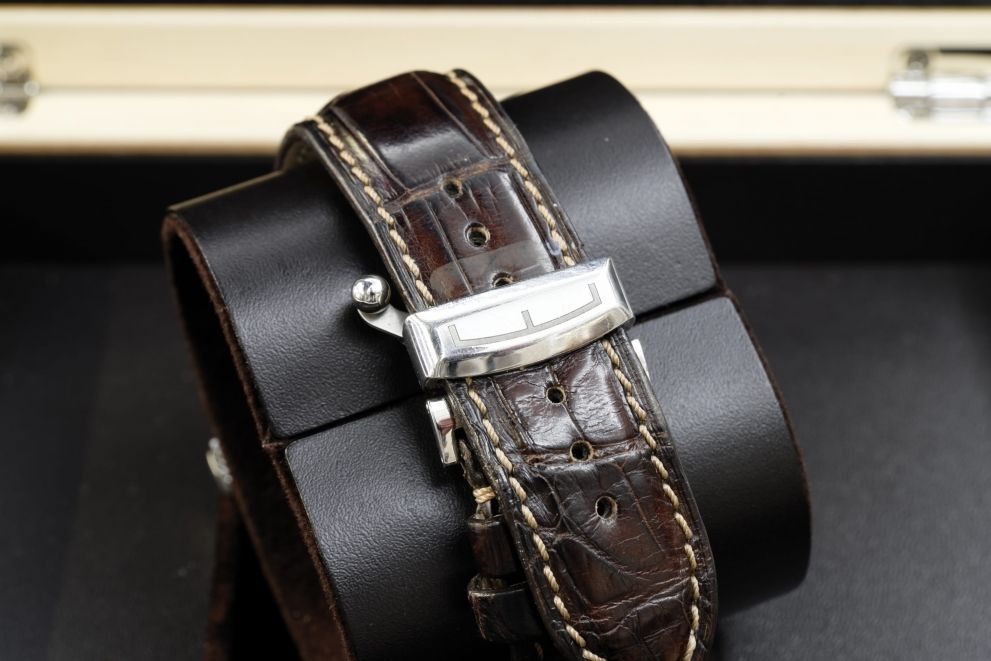 Eberhard & Co. Extra-fort Rattrapante chronograph limited edition full set b/p
