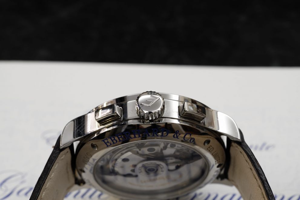 Eberhard & Co. Extra-fort Rattrapante chronograph limited edition full set b/p