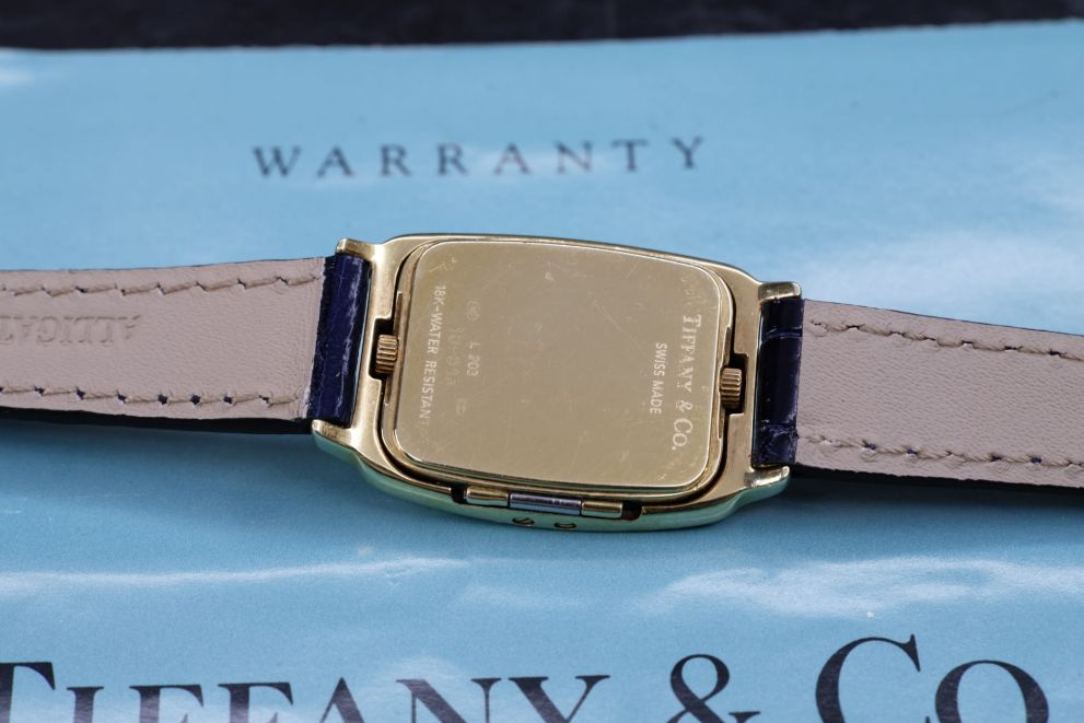 Tiffany & Co. Dual Time 18kt yellow gold Basculante - gmt - full set b/p