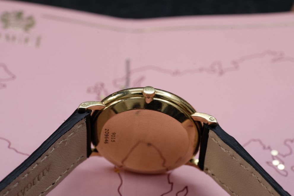 Piaget Altipiano Classic tiger eye stone dial - yellow gold - rare