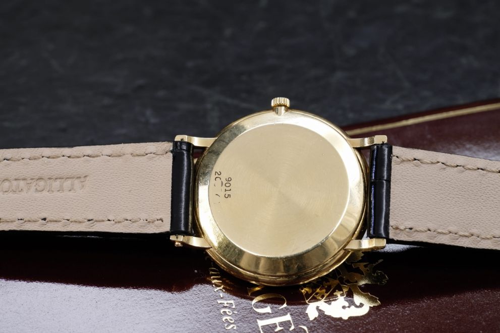 Piaget Altipiano Classic tiger eye stone dial - yellow gold - rare