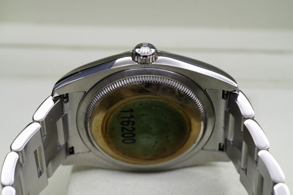 Rolex Datejust Ref. 116200 Black dial Roulette b/p