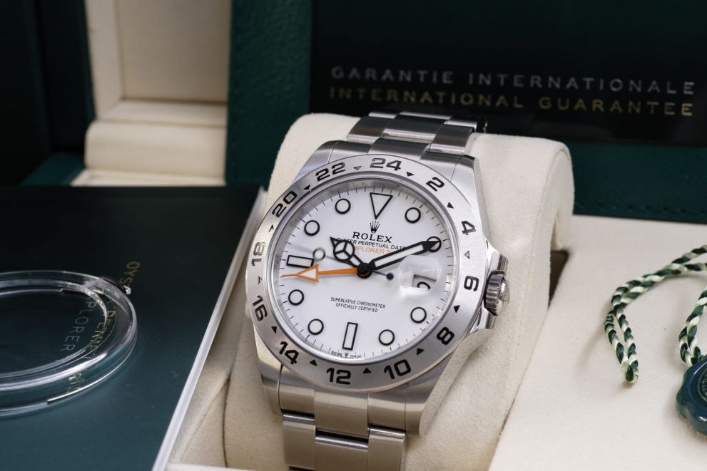 Rolex exlorer II ref. 226570 White Polar New Unworn 2025