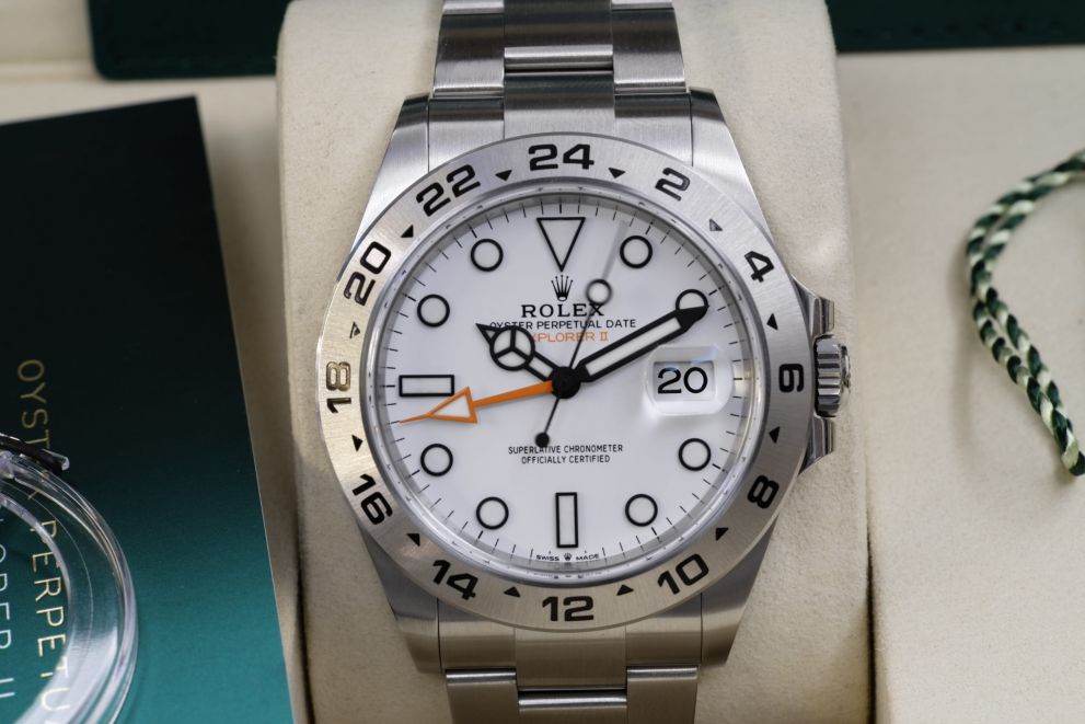 Rolex exlorer II ref. 226570 White Polar New Unworn 2025